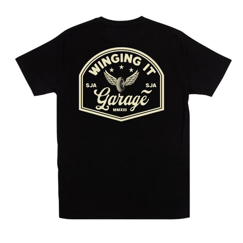 Winging It T Shirt - Black