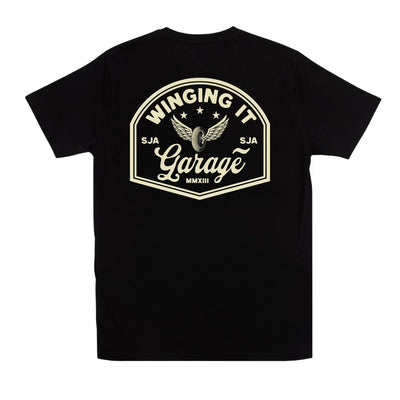 Winging It T Shirt - Black