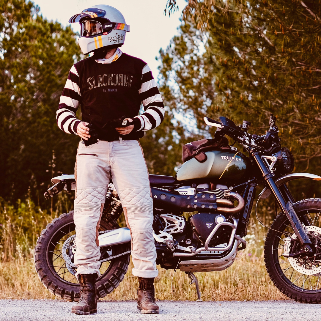 Breakout Long Sleeve T Shirt ICON Applique - Black/Bone