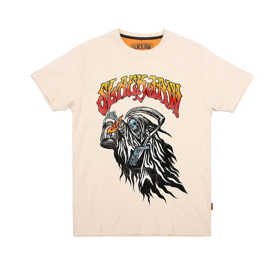 Reaper T Shirt - Bone