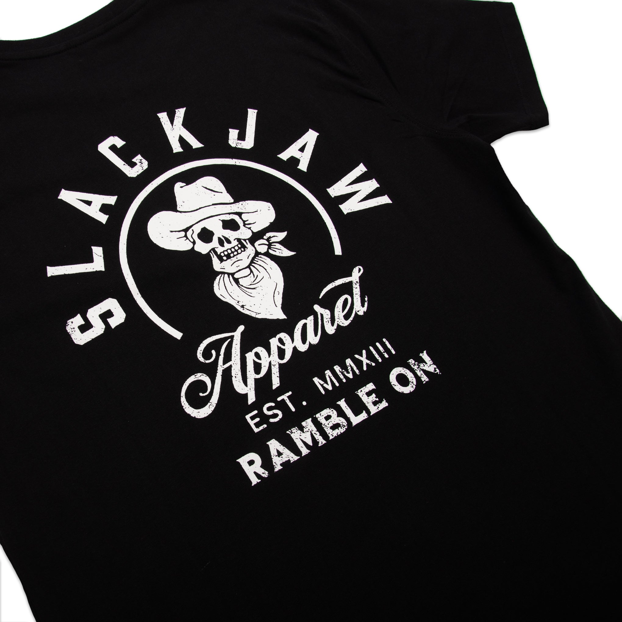 Bandit T Shirt - Black - Slackjaw Apparel