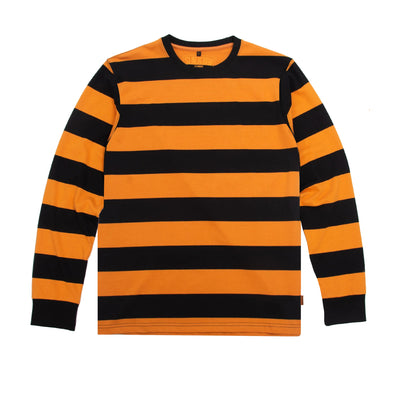 Breakout Long Sleeve T Shirt - Black/Rust