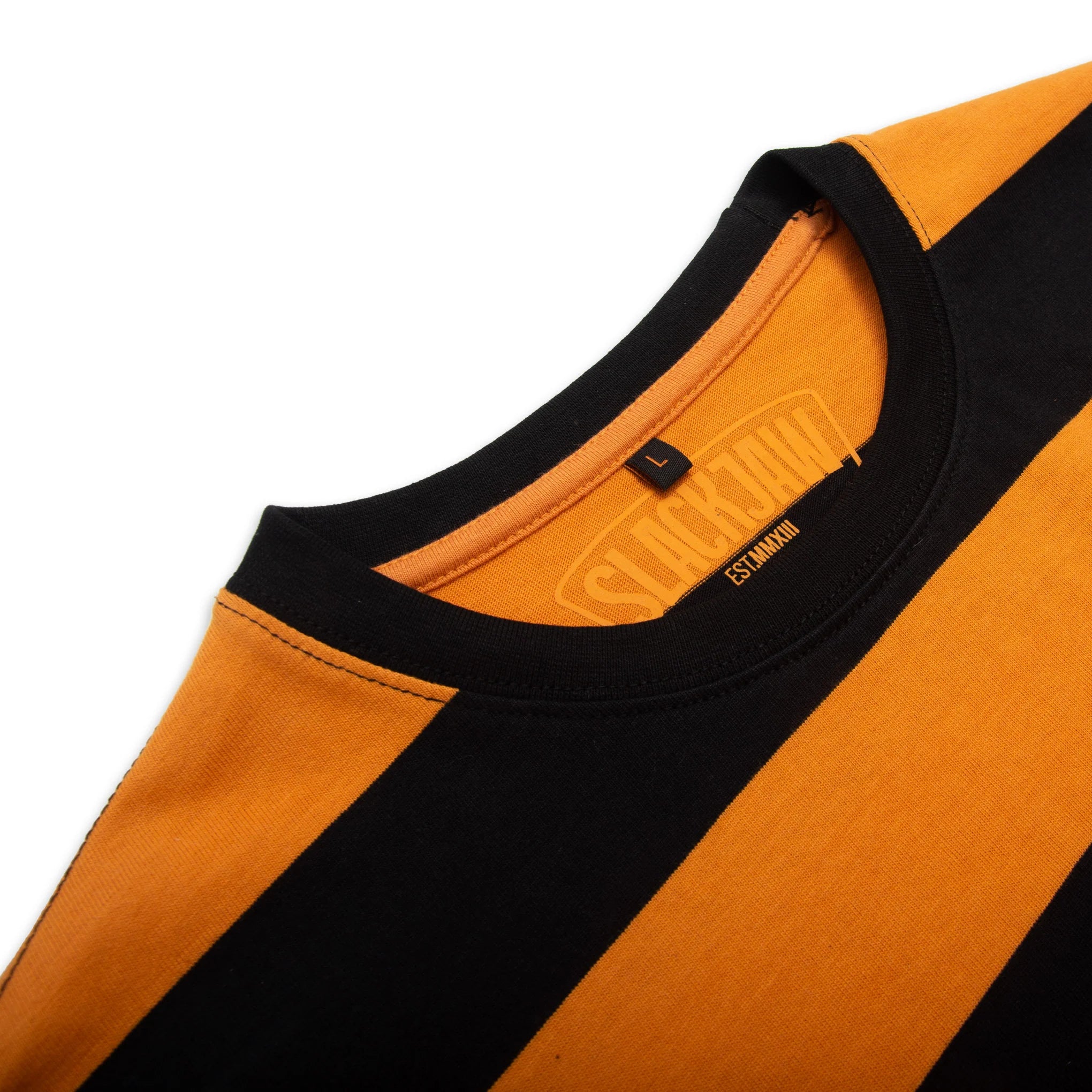 Breakout Long Sleeve T Shirt - Black/Rust - Slackjaw Apparel