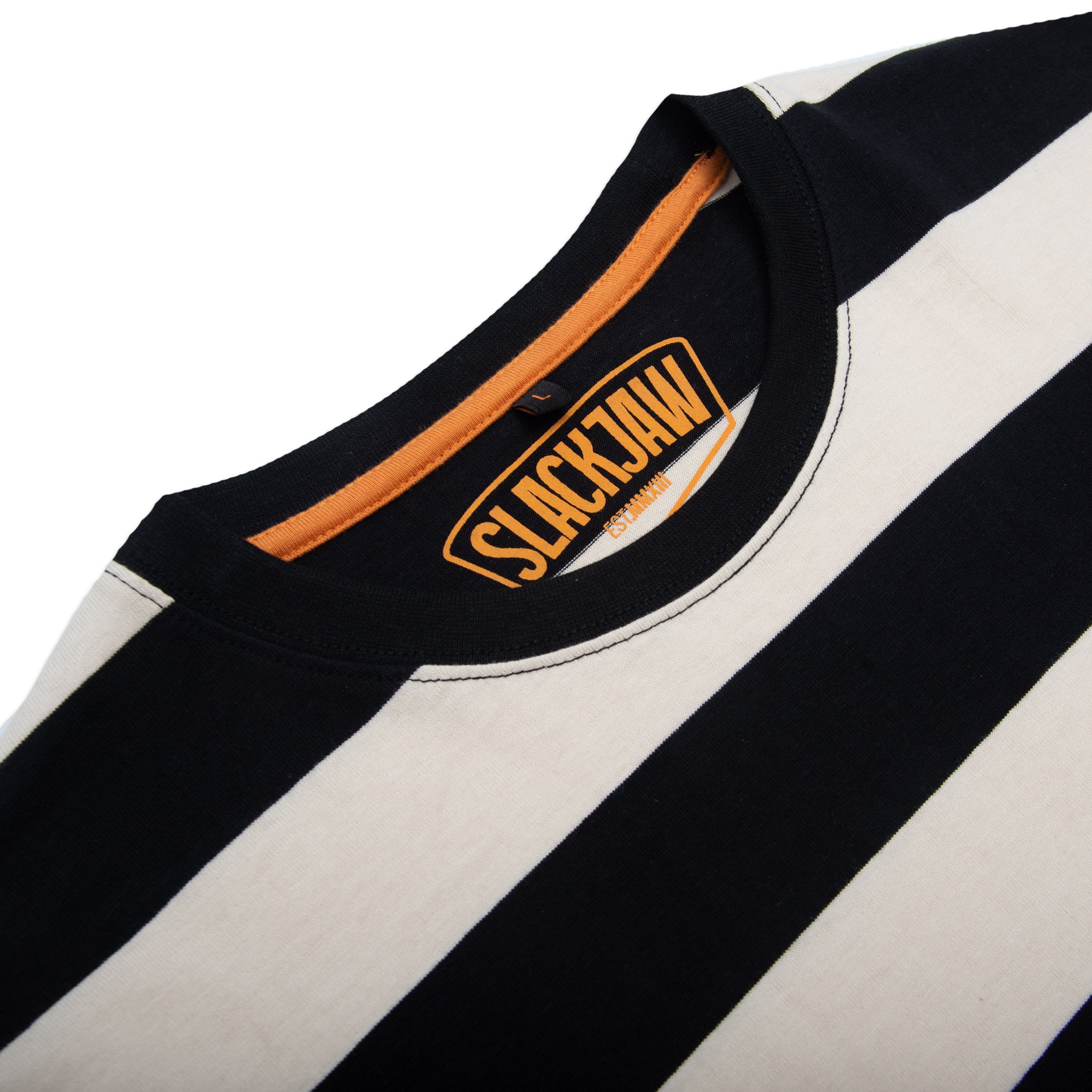 Breakout T Shirt - Black/Bone - Slackjaw Apparel