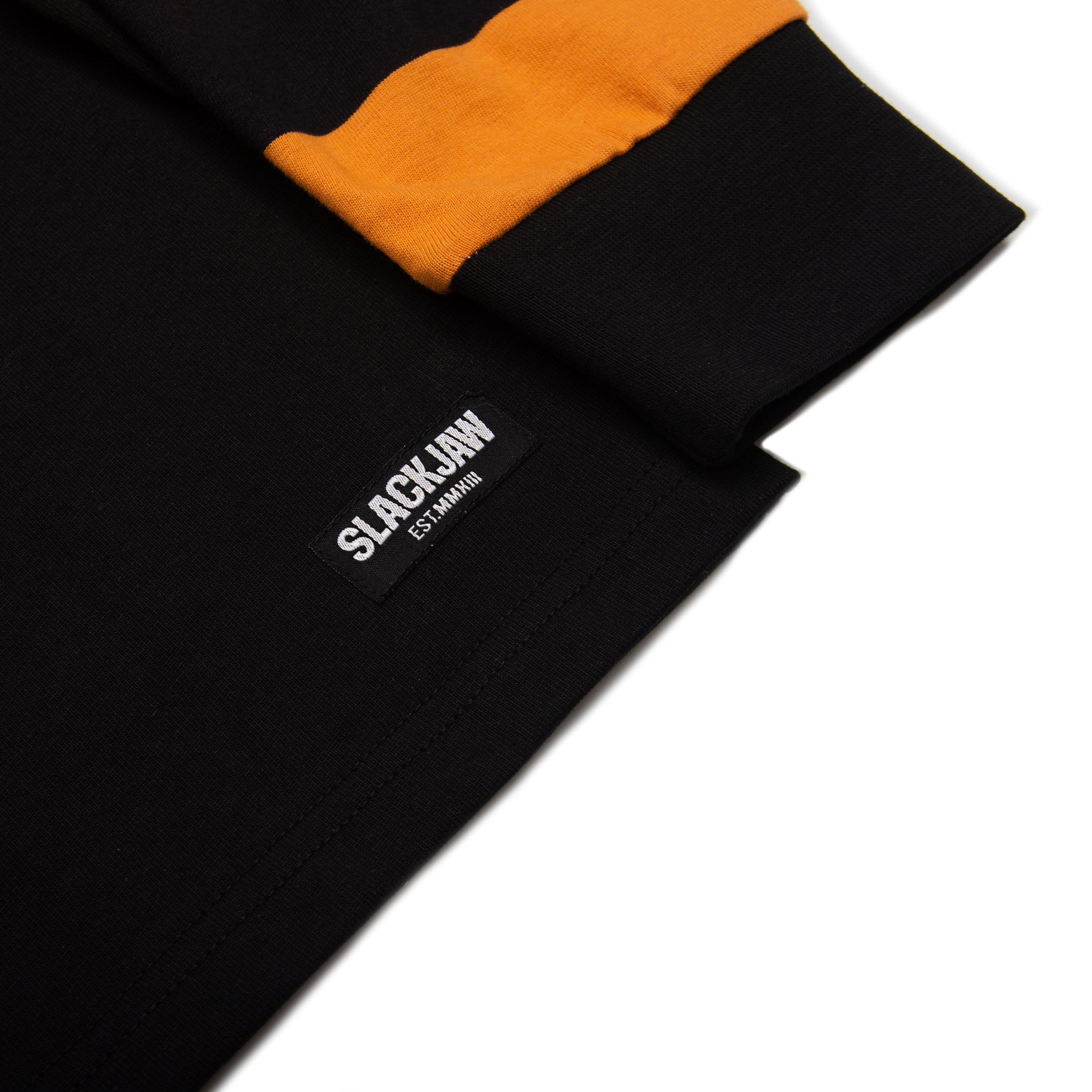 Essential Breakout Long Sleeve T Shirt - Black/Rust