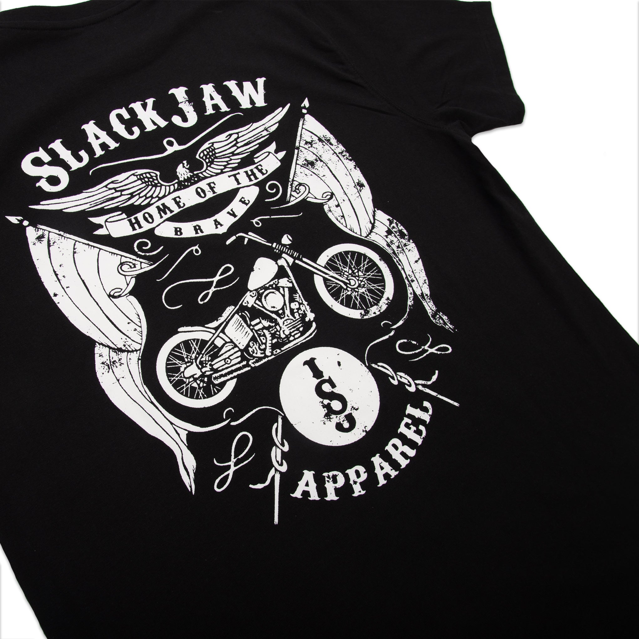 Home of the Brave T Shirt - Black