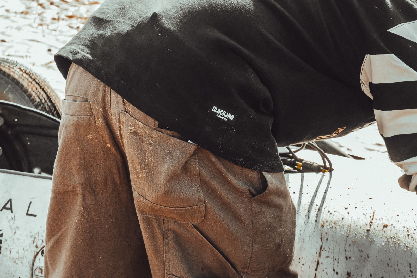 Slackjaw Double Knee Pant - Tobacco