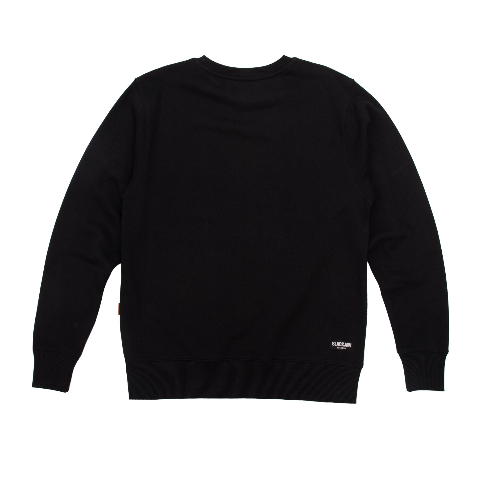 ICON Applique Sweatshirt - Black - Slackjaw Apparel