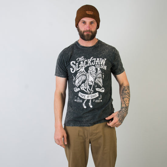 Saloon T Shirt - Vintage Black