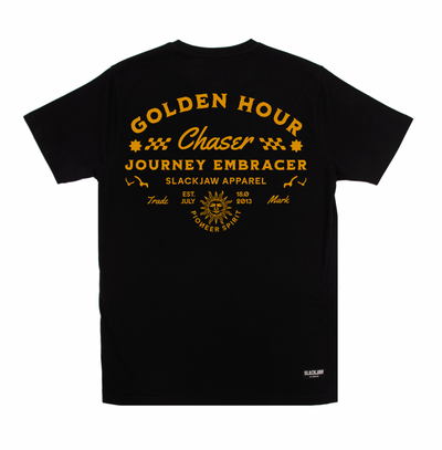 Golden Hour T Shirt - Black