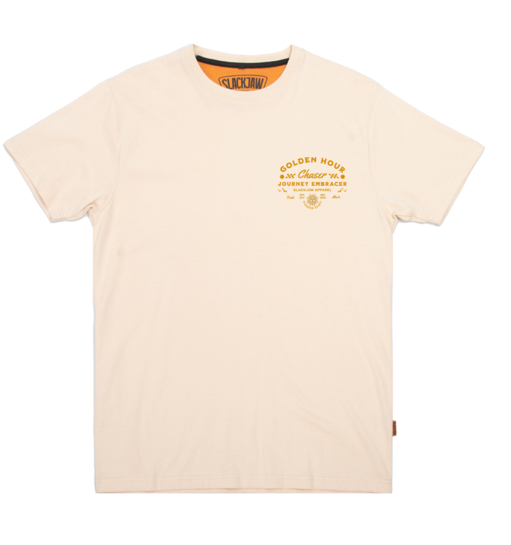 Golden Hour T Shirt - Bone
