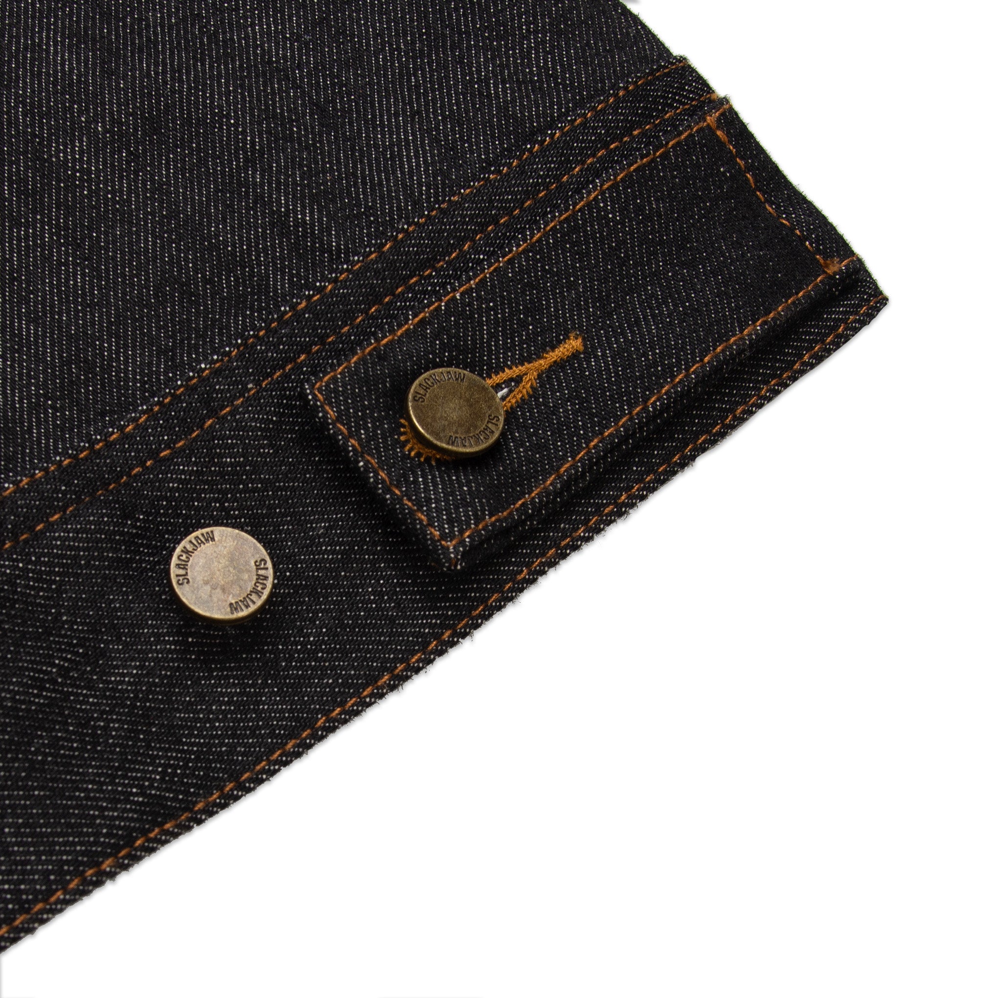 Slackjaw Raw Denim Jacket - Navy - Slackjaw Apparel