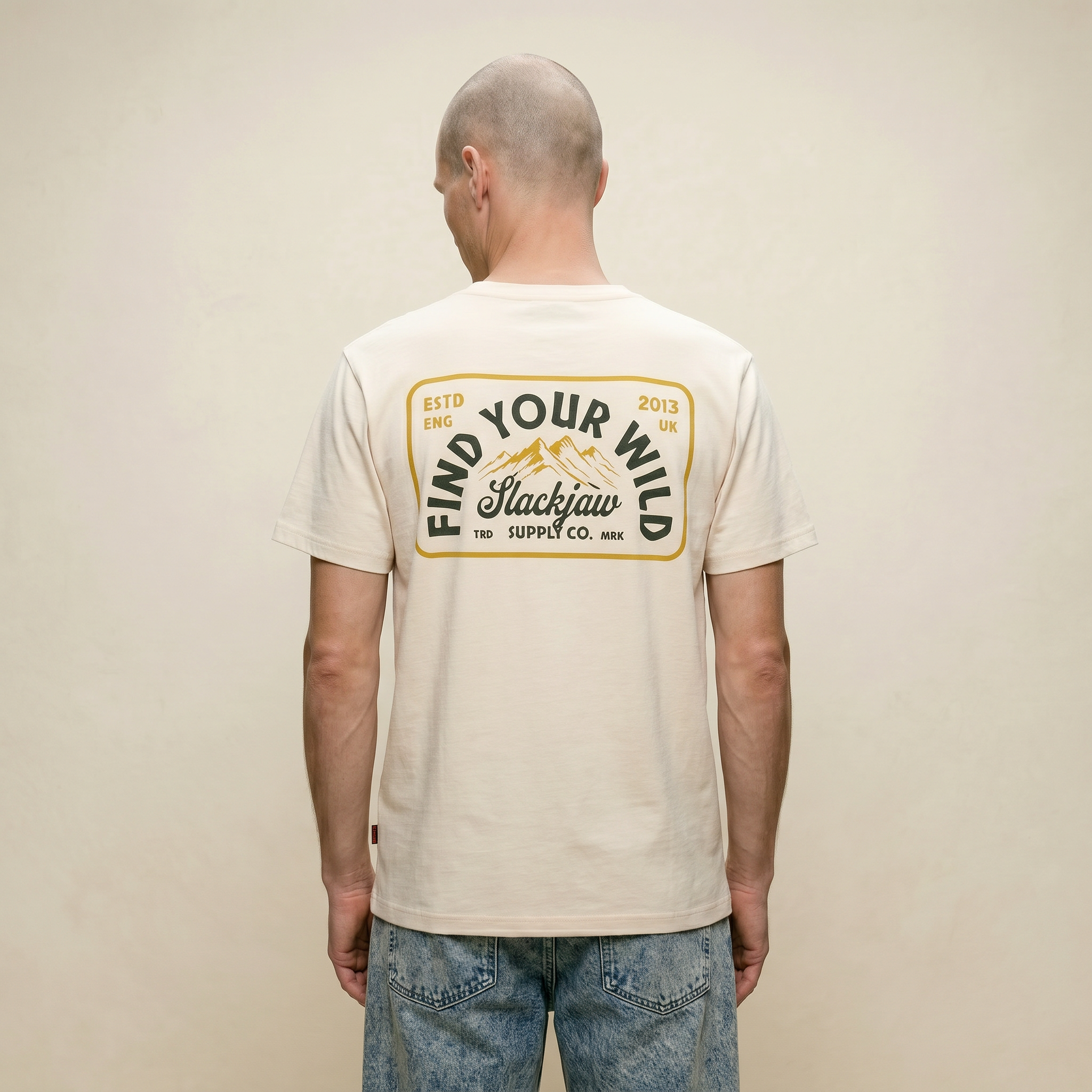 Wild T Shirt - Bone