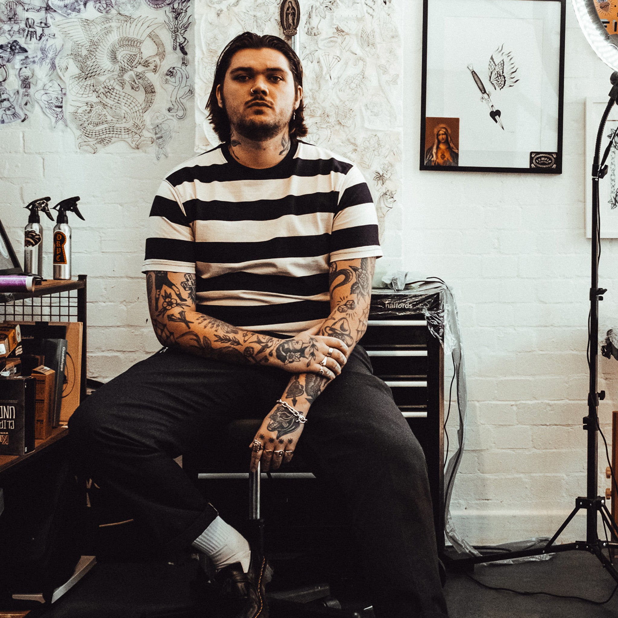 Breakout T Shirt - Black/Bone