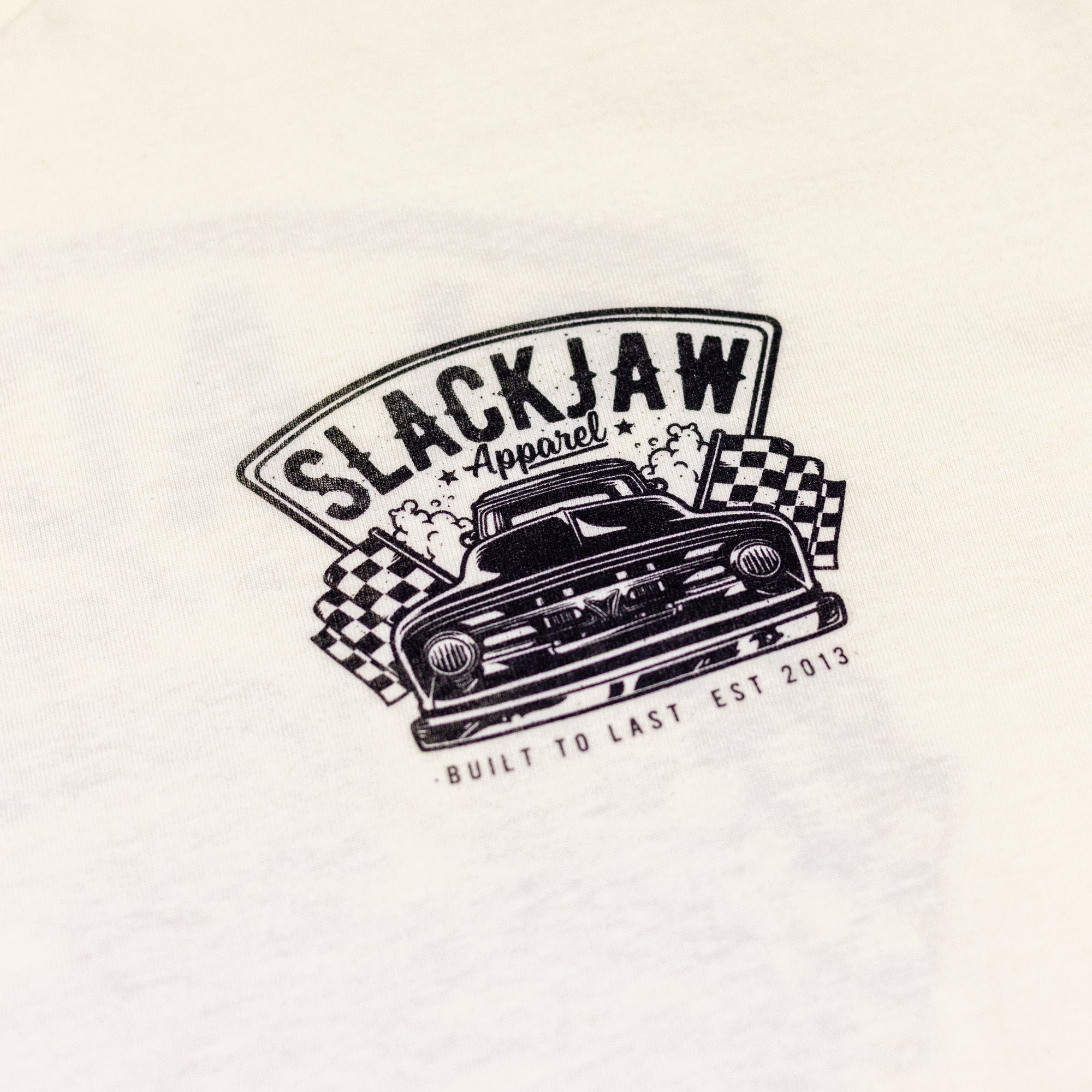 Built To Last T Shirt - Bone