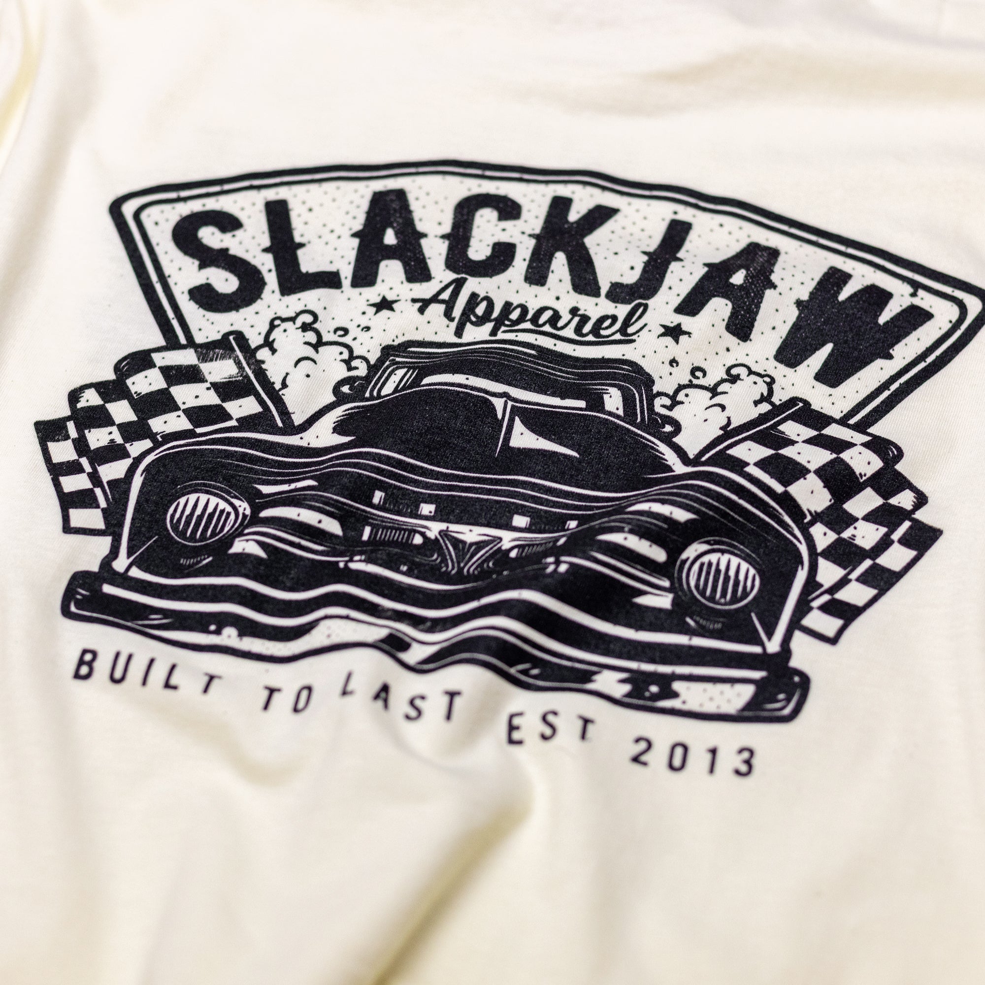 Built To Last T Shirt - Bone