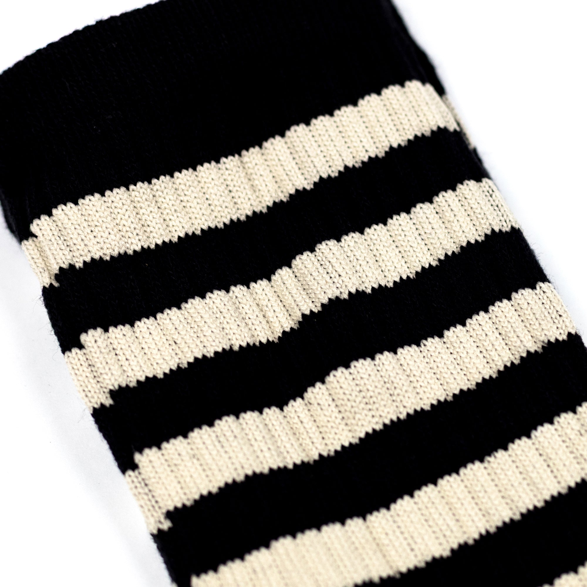 Breakout Crew Socks - Black/Bone