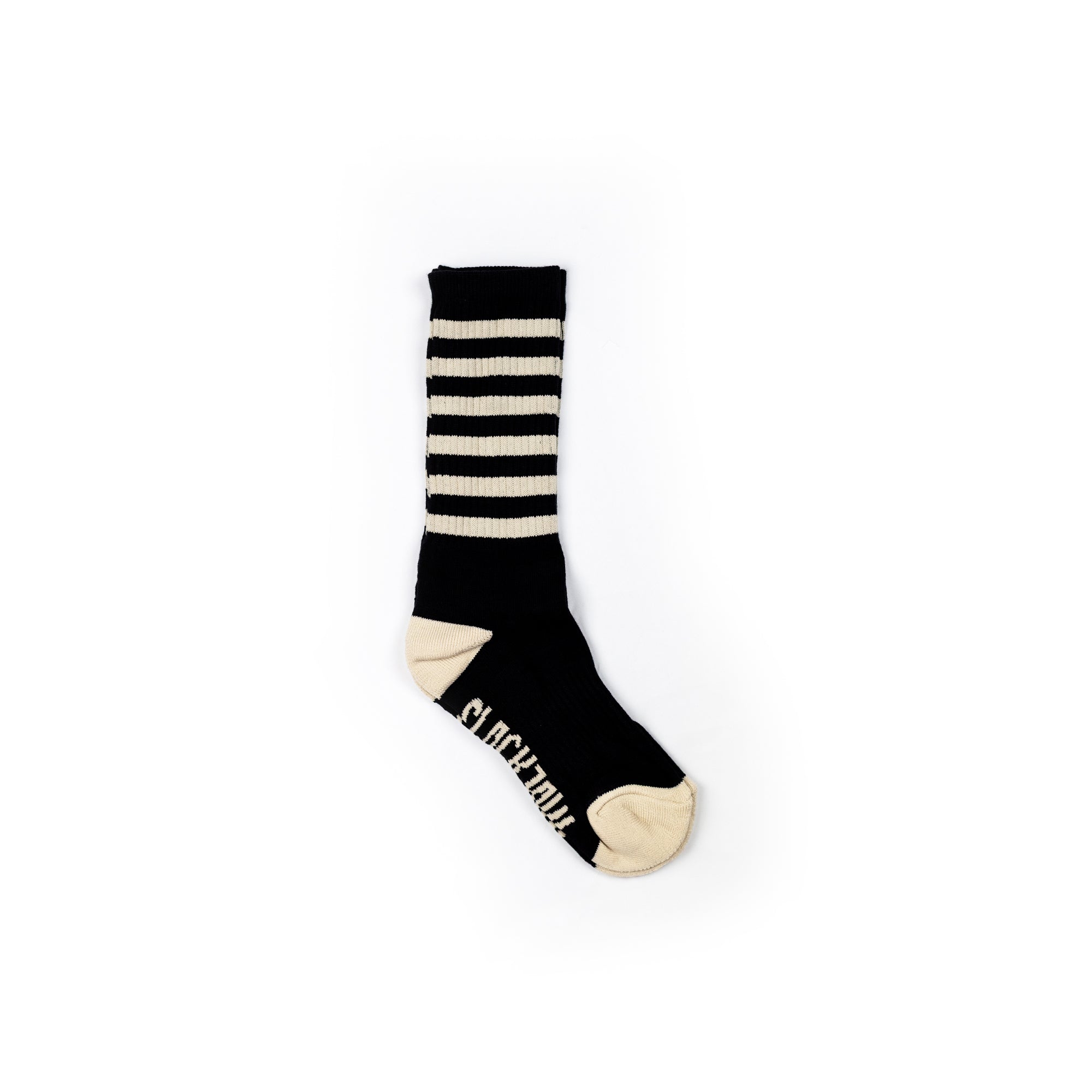 Breakout Crew Socks - Black/Bone