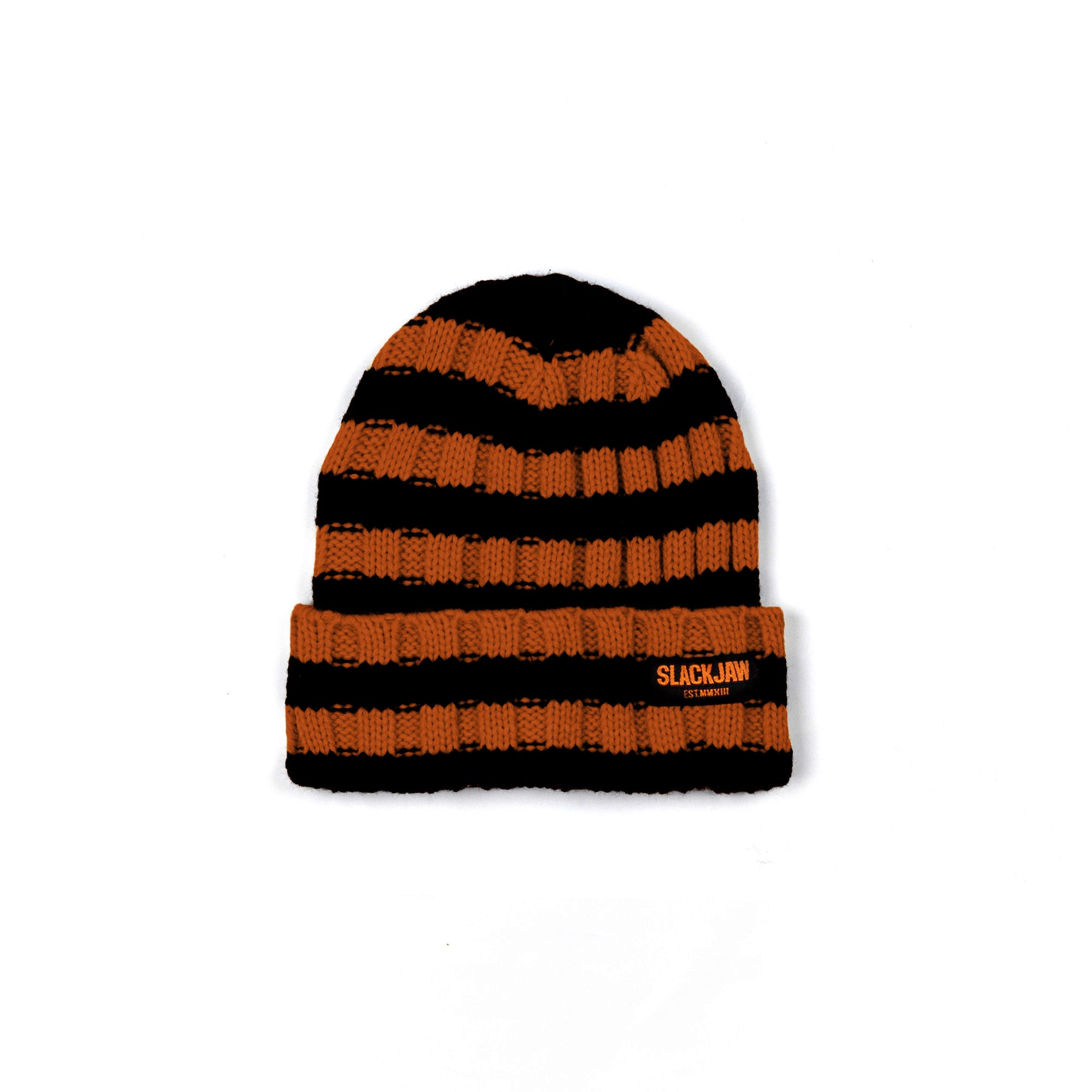 Breakout Beanie - Black/Rust