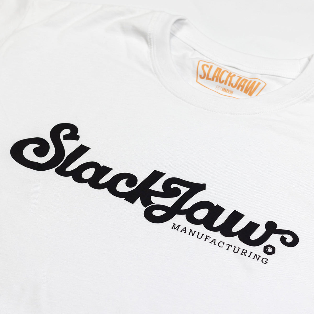 Script T Shirt - White