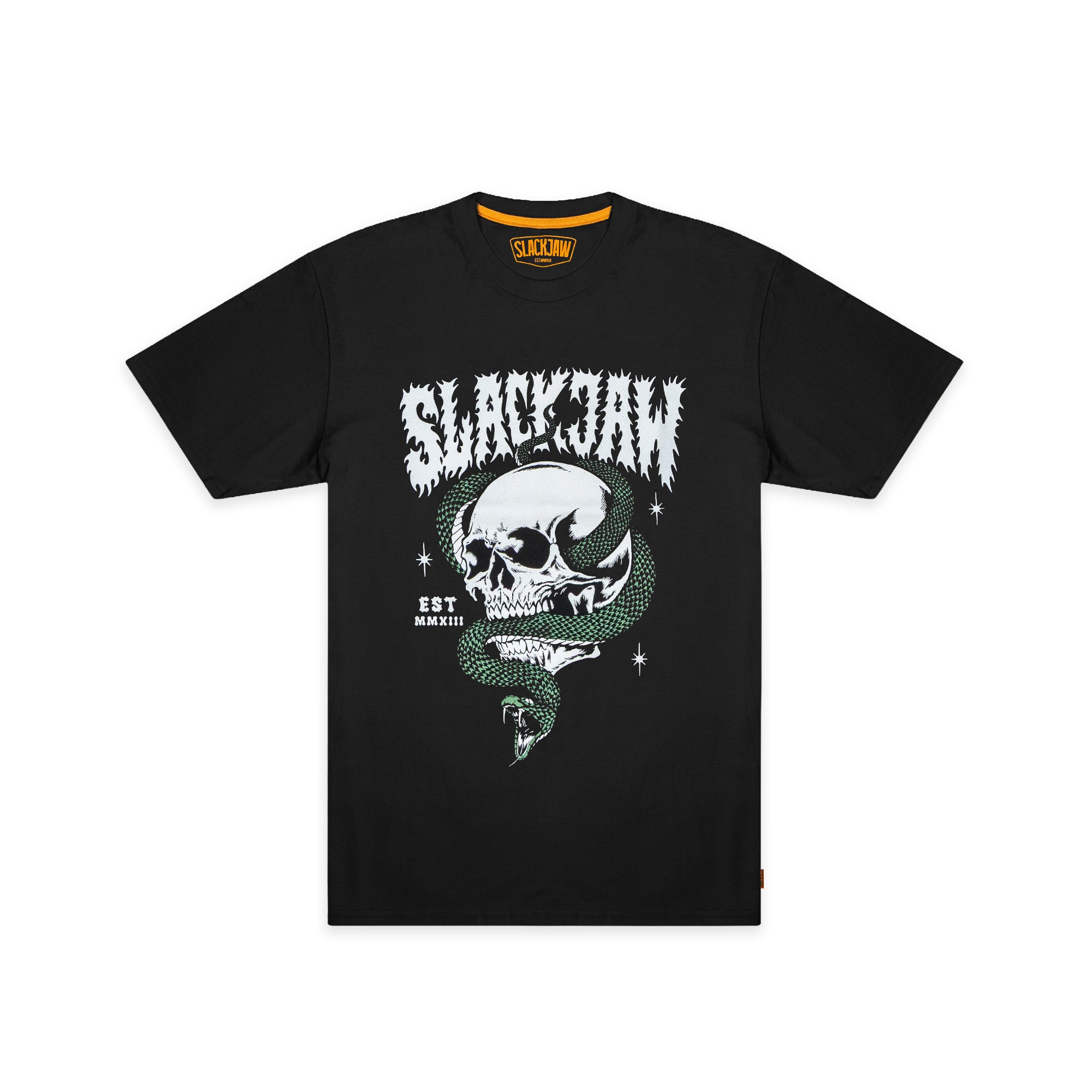 Snakeskull T Shirt - Black