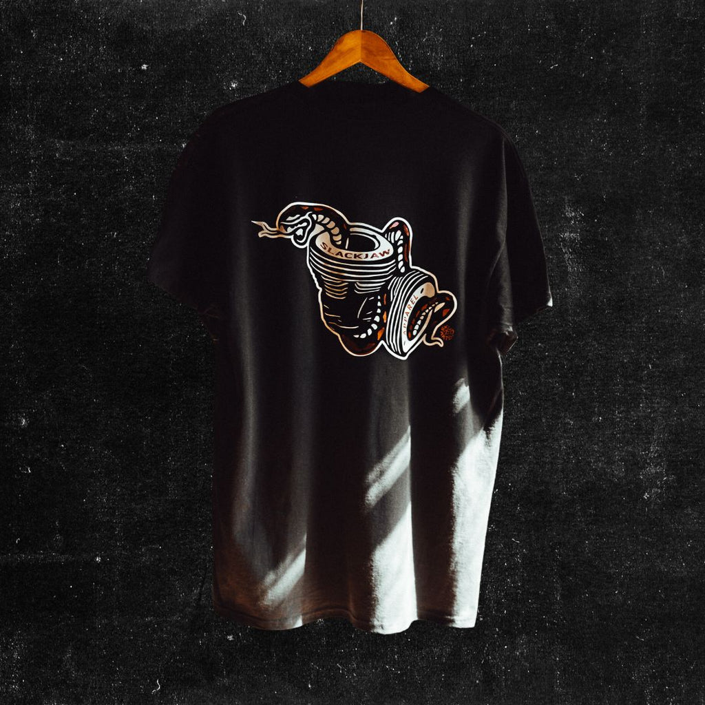 Snakes T- Shirt- Black