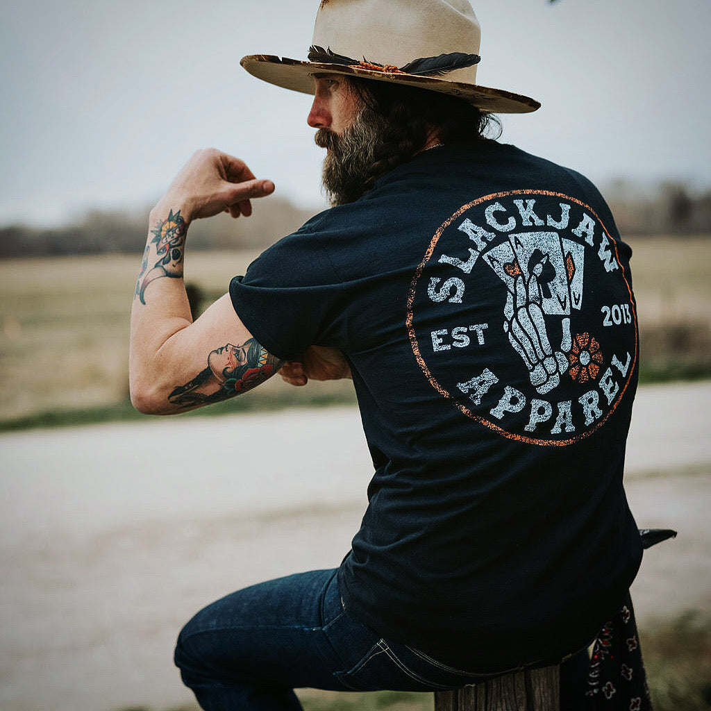 Aces High T Shirt - Black