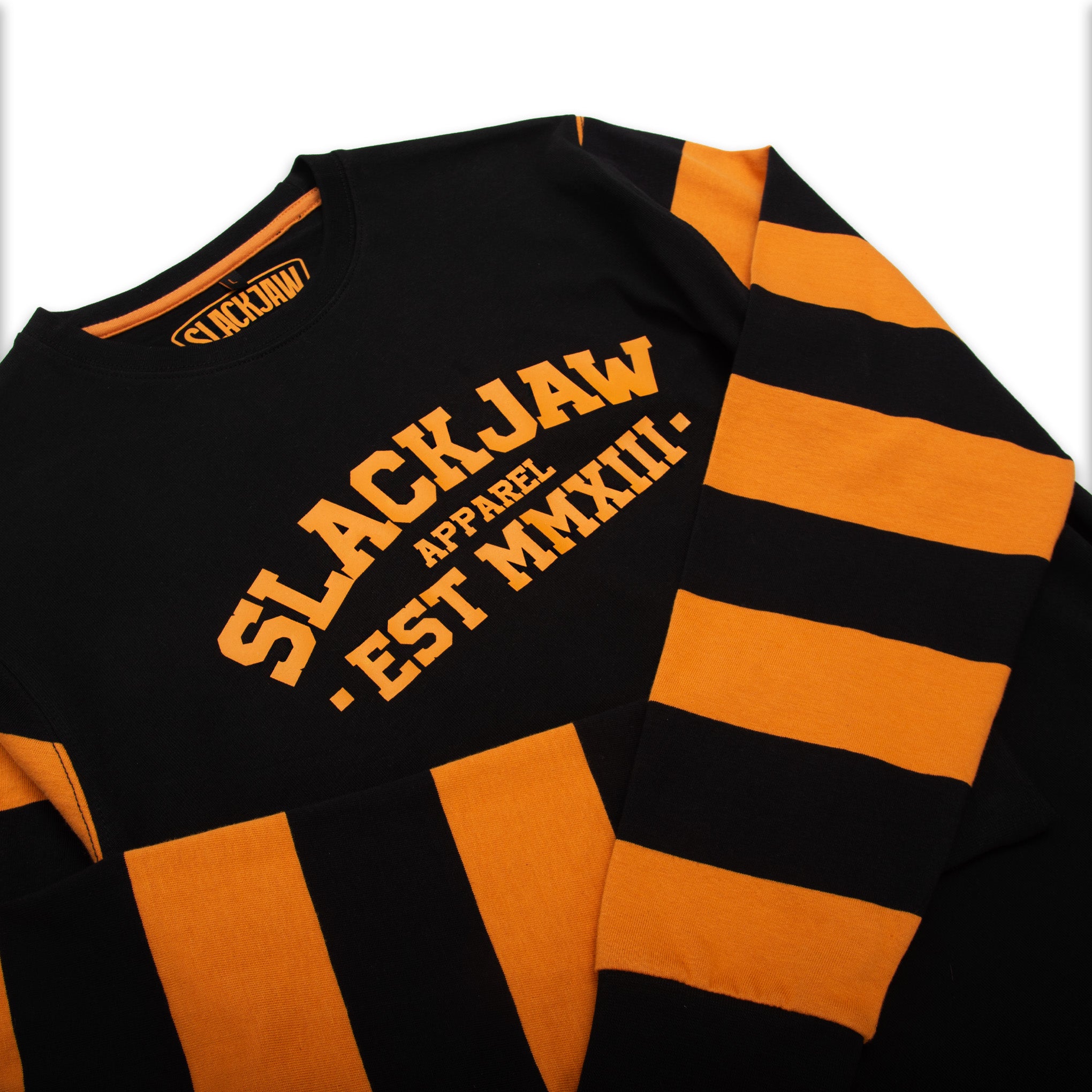 Breakout Dropout Long Sleeve T Shirt - Black/Rust