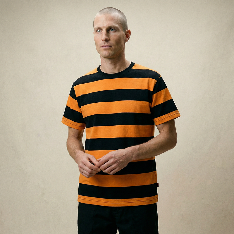 Breakout T Shirt - Black/Rust