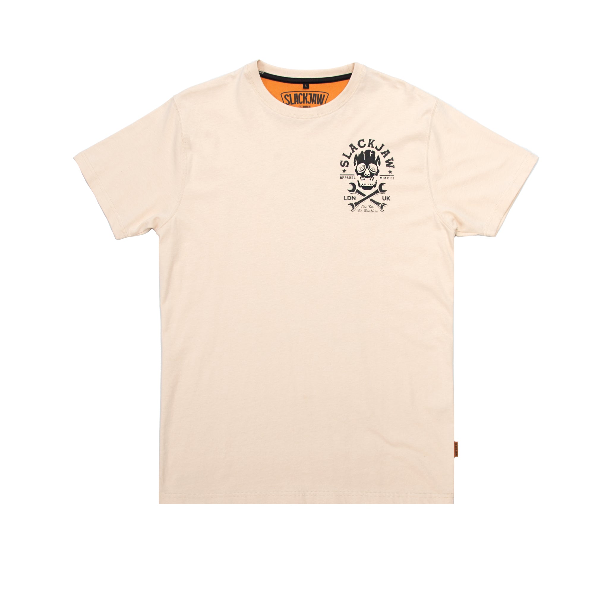 Death Valley T Shirt - Bone