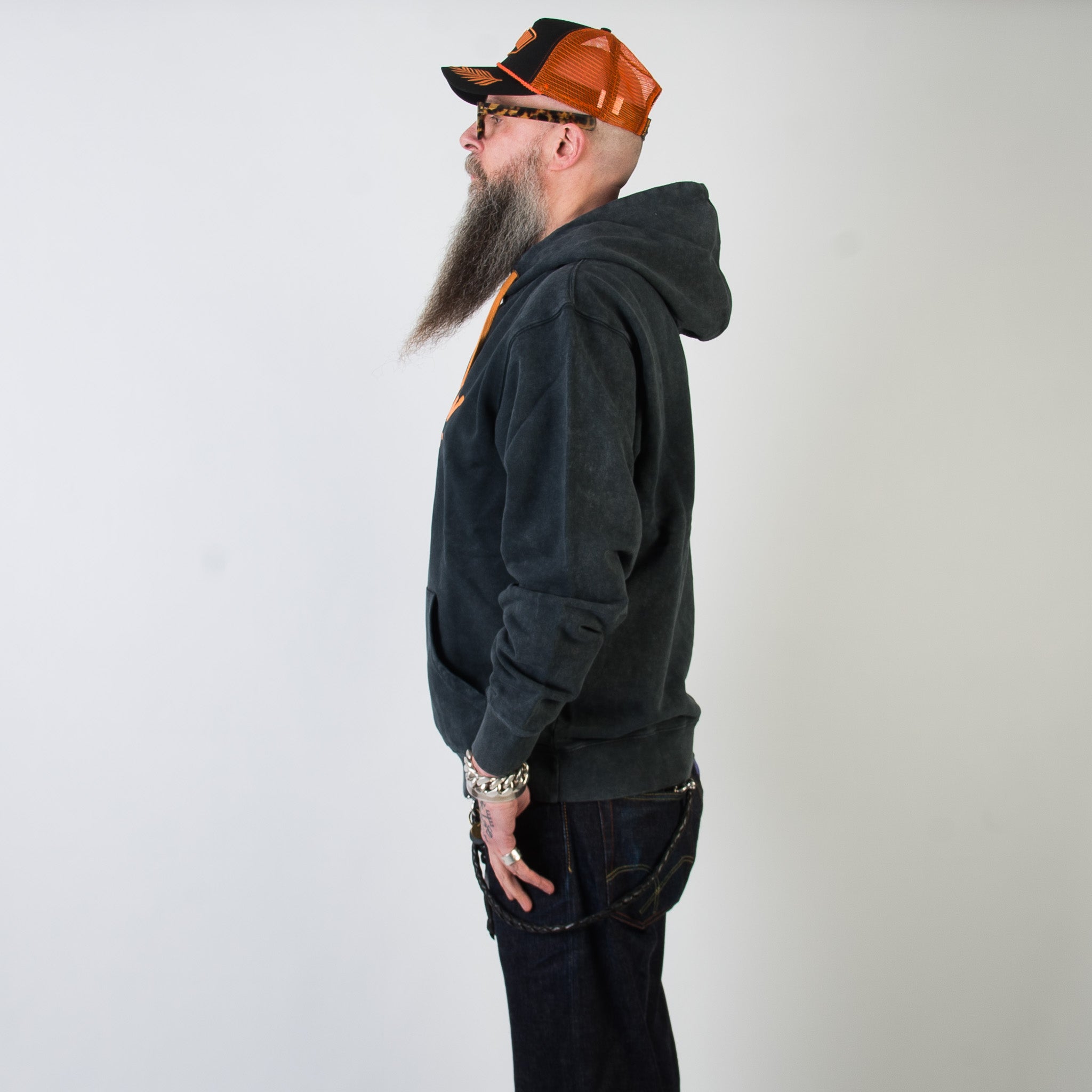 Dropout Hoody - Vintage Black