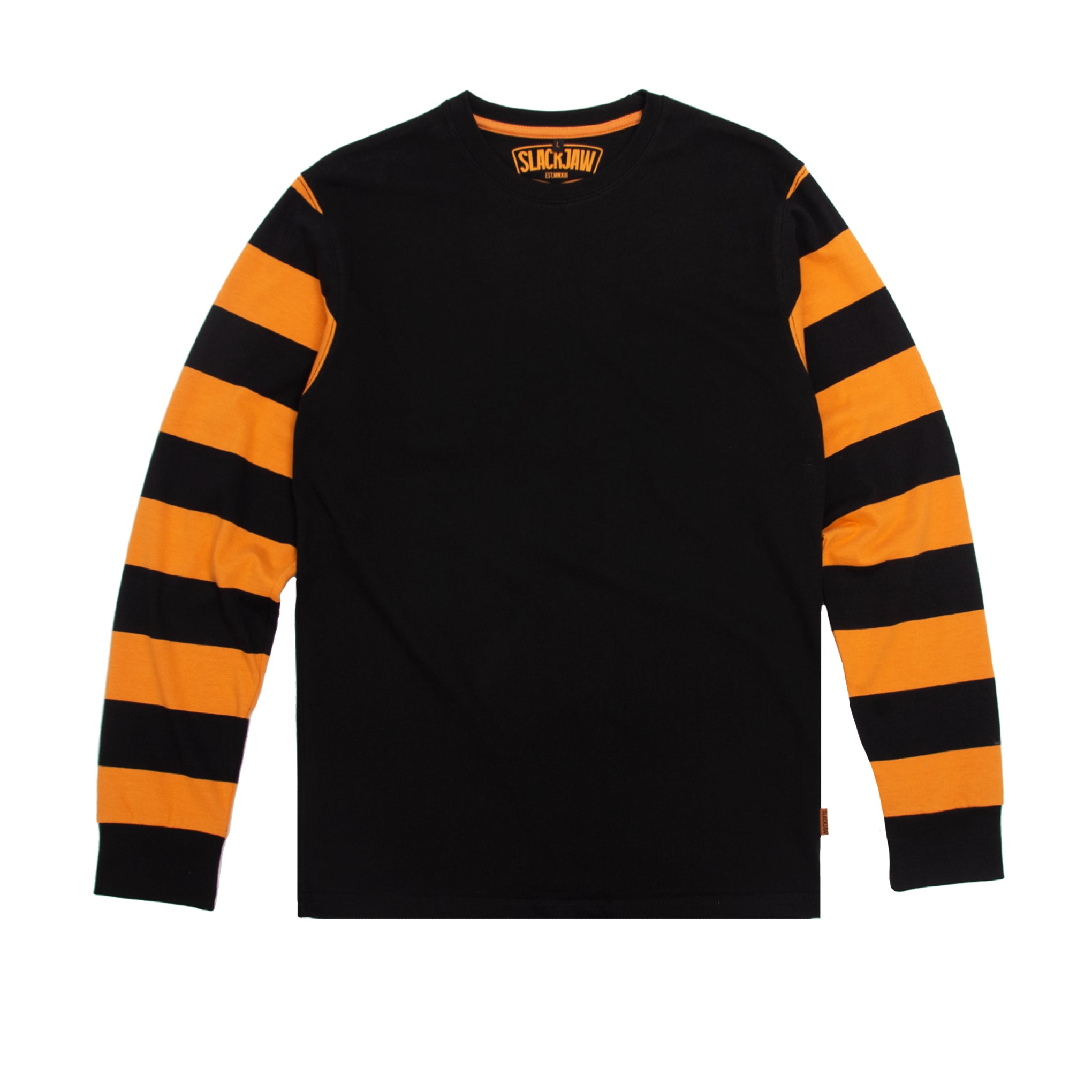 Essential Breakout Long Sleeve T Shirt - Black/Rust