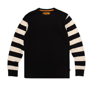 Essential Breakout Long Sleeve T Shirt - Black/Bone