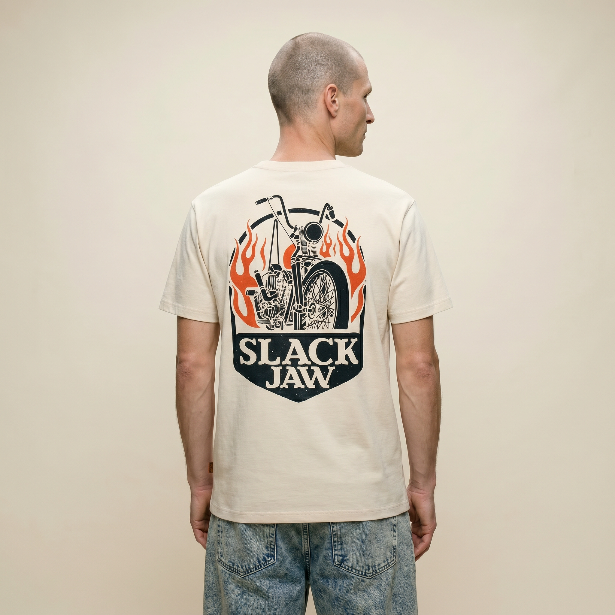 Good Vibrations T Shirt - Bone