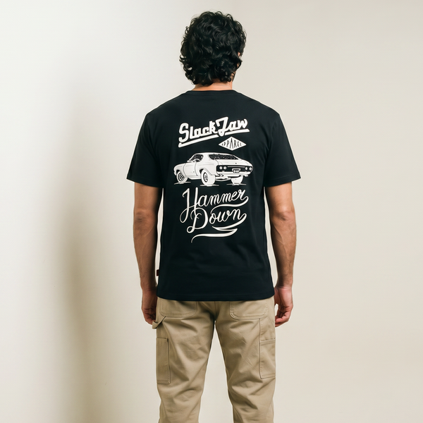 Hammer Down T Shirt - Black