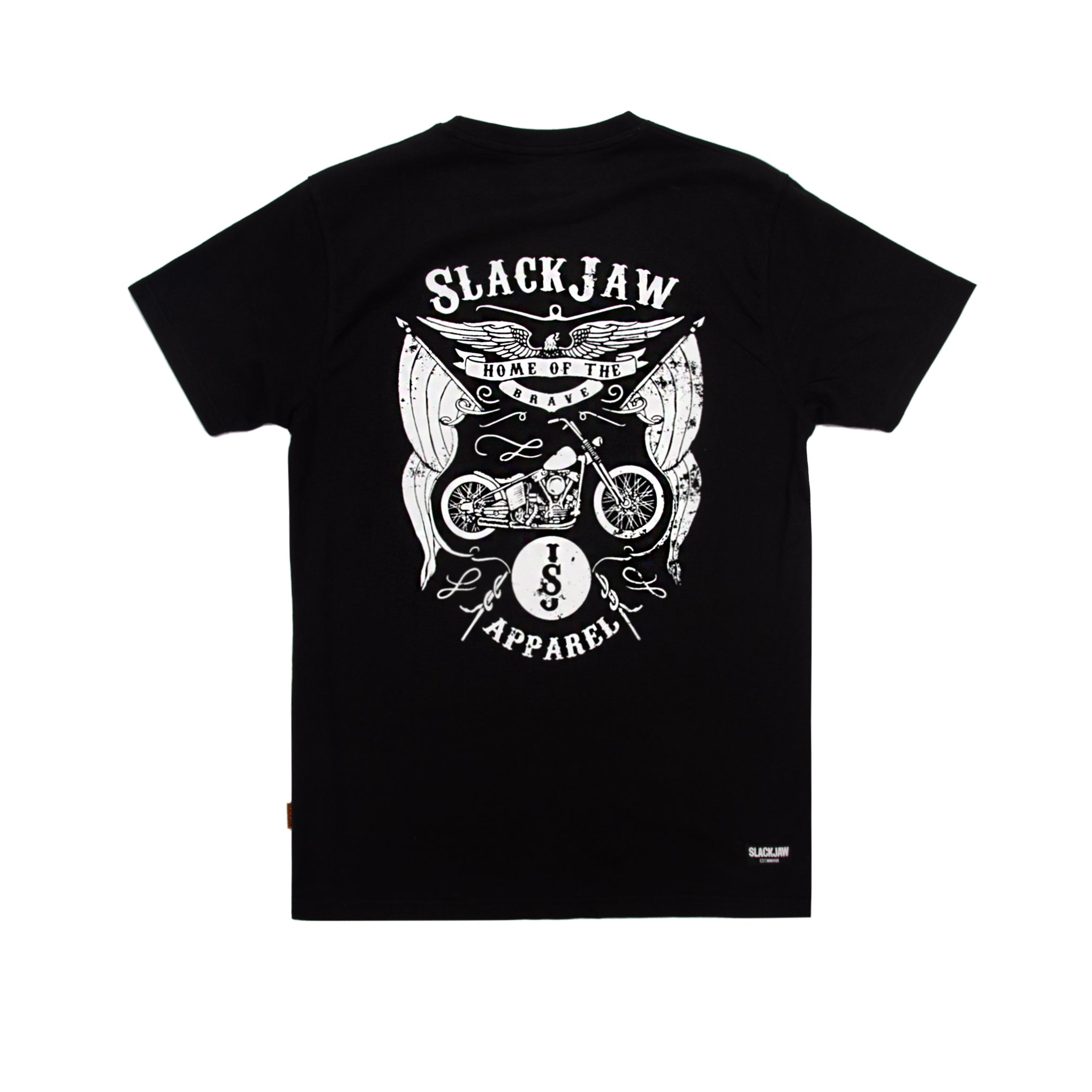 Home of the Brave T Shirt - Black