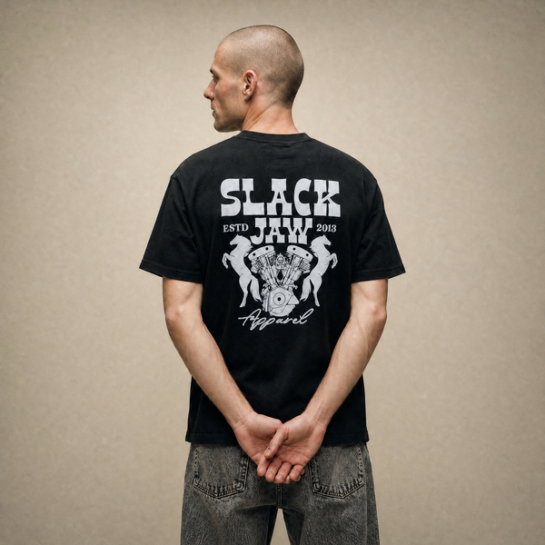 Horse Power T Shirt - Black