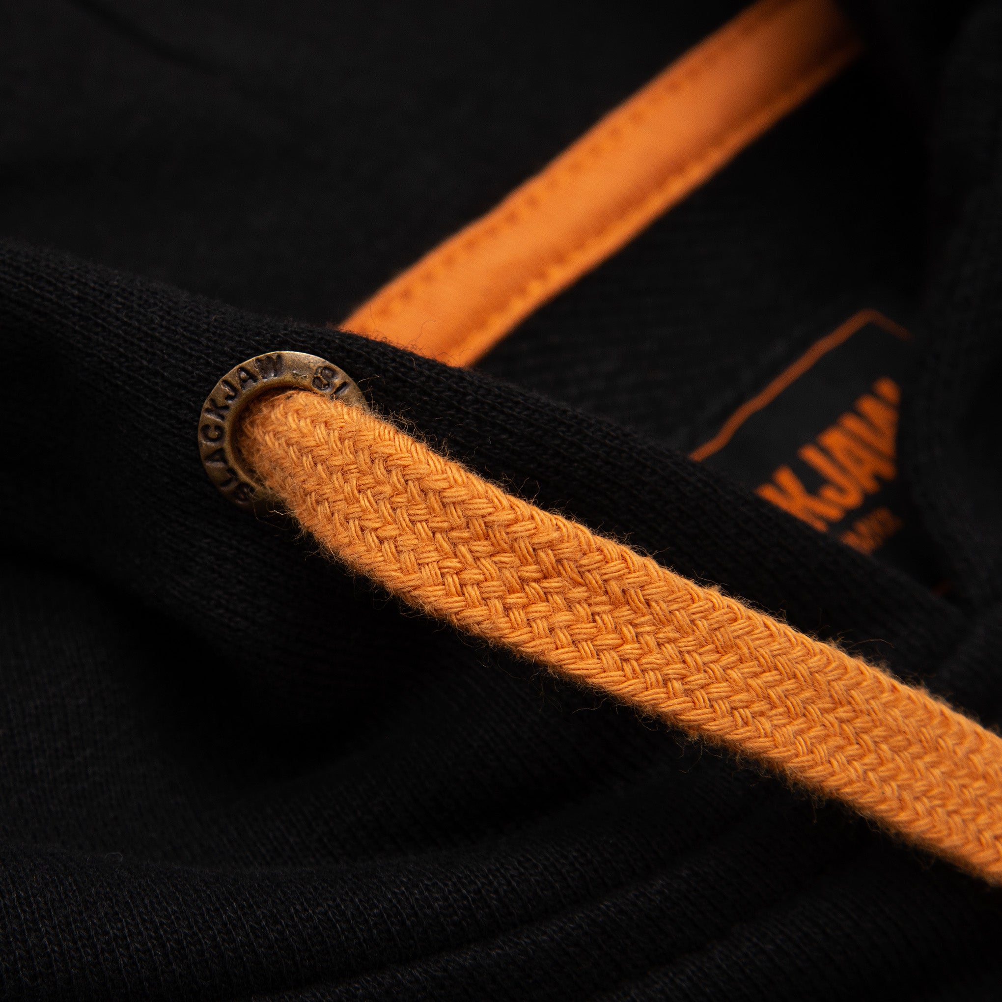 ICON Applique Hoody - Black