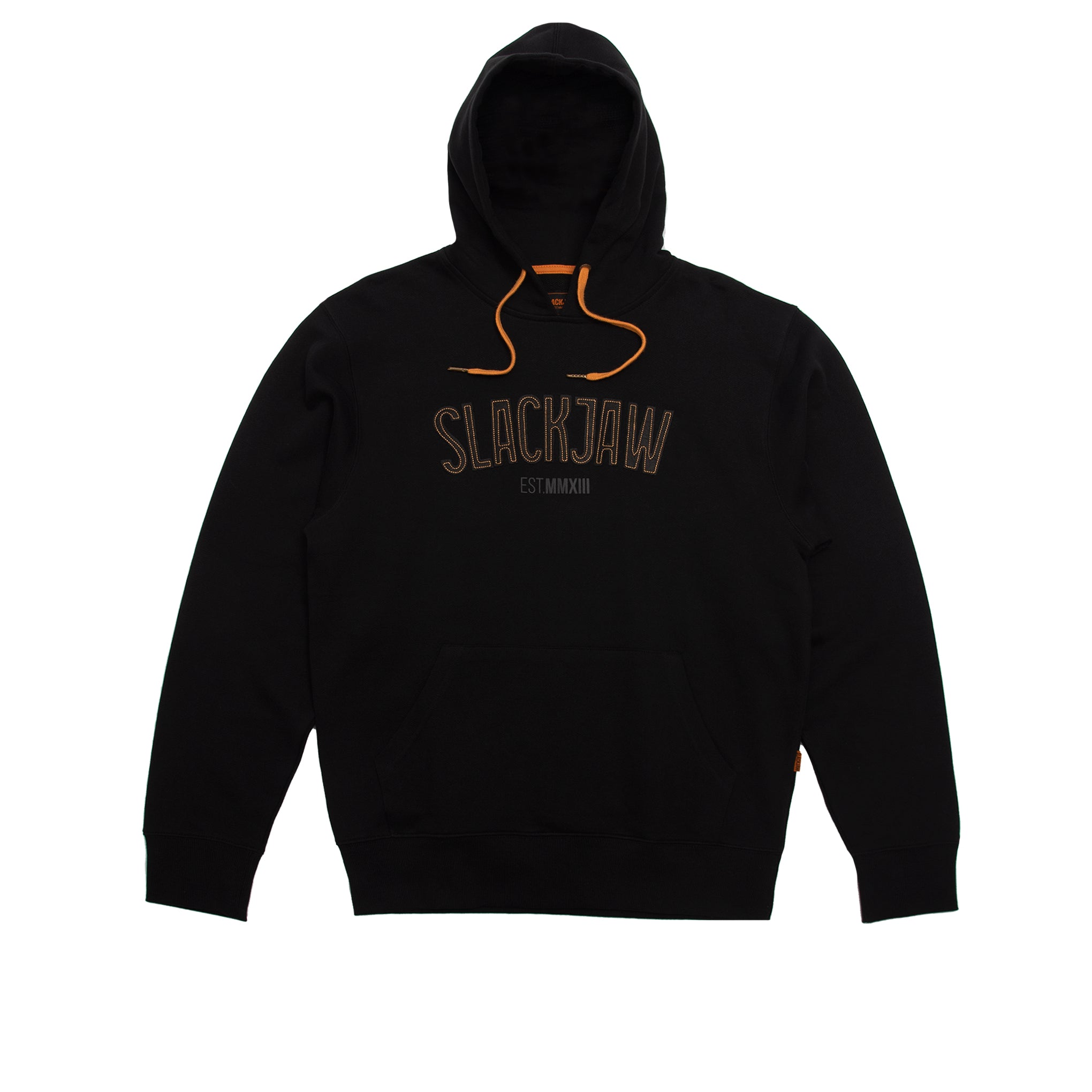 ICON Applique Hoody - Black