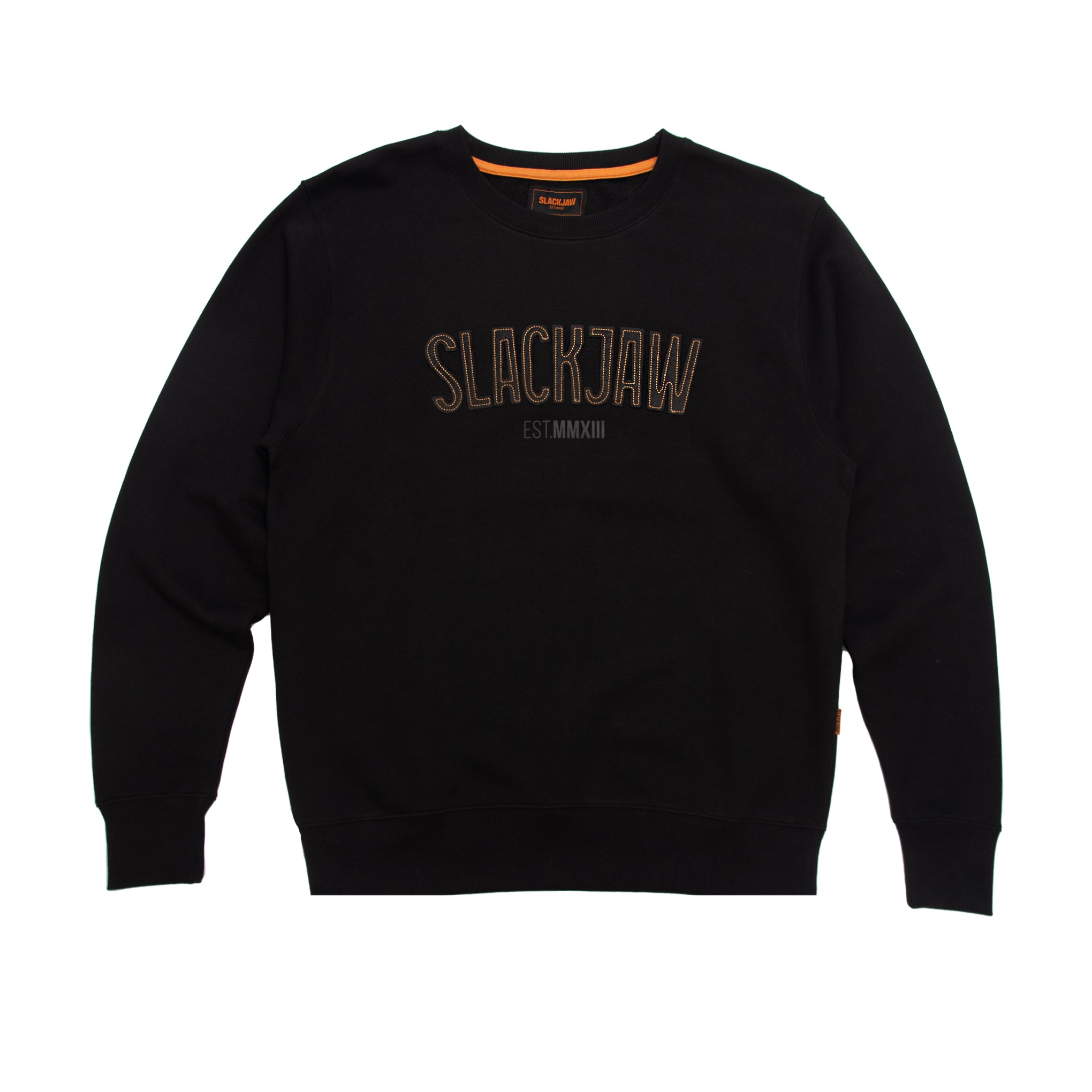ICON Applique Sweatshirt - Black