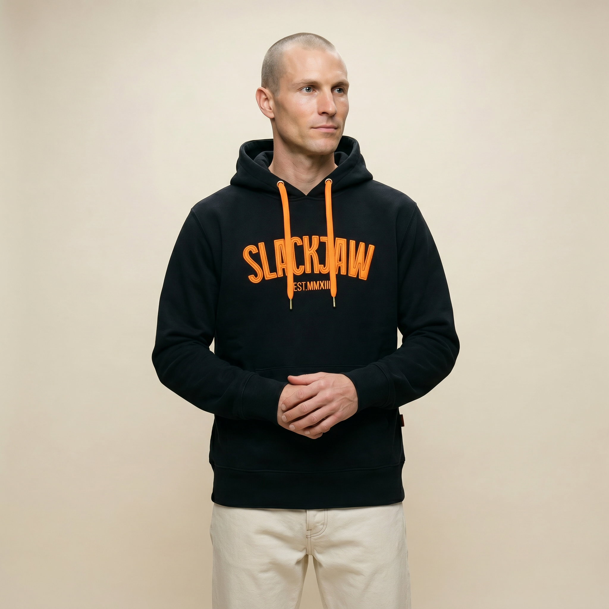 ICON Applique Hoody - Rust/Black