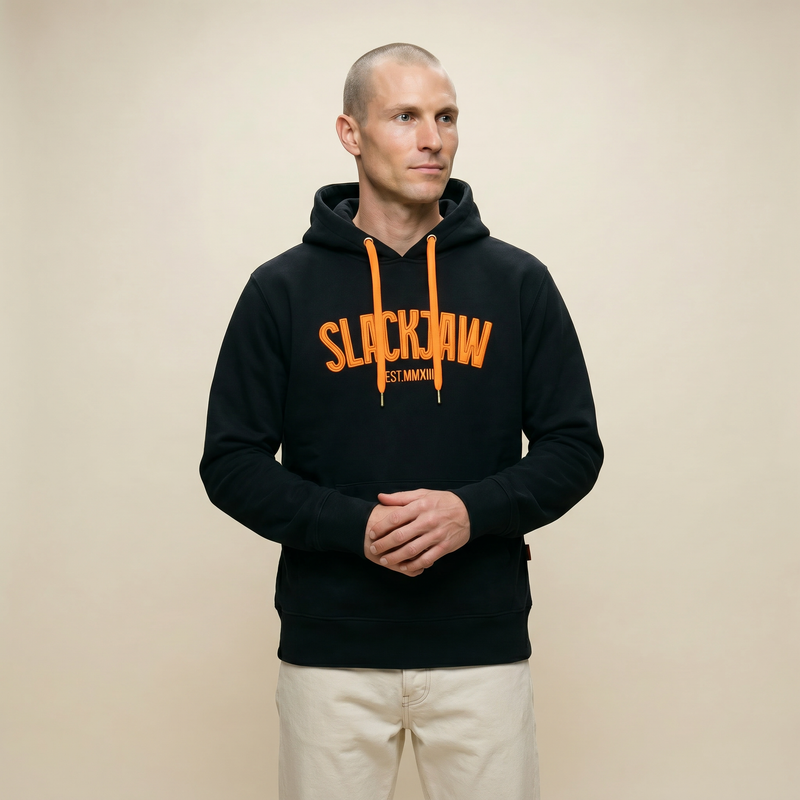 ICON Applique Hoody - Rust/Black