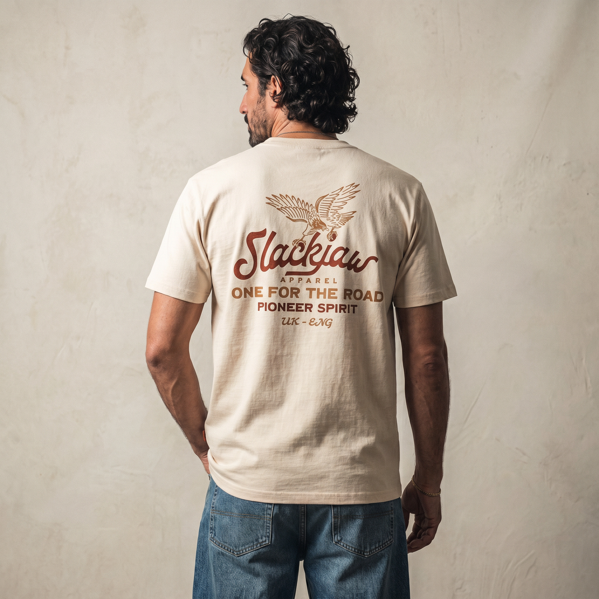 Pioneer T Shirt - Bone