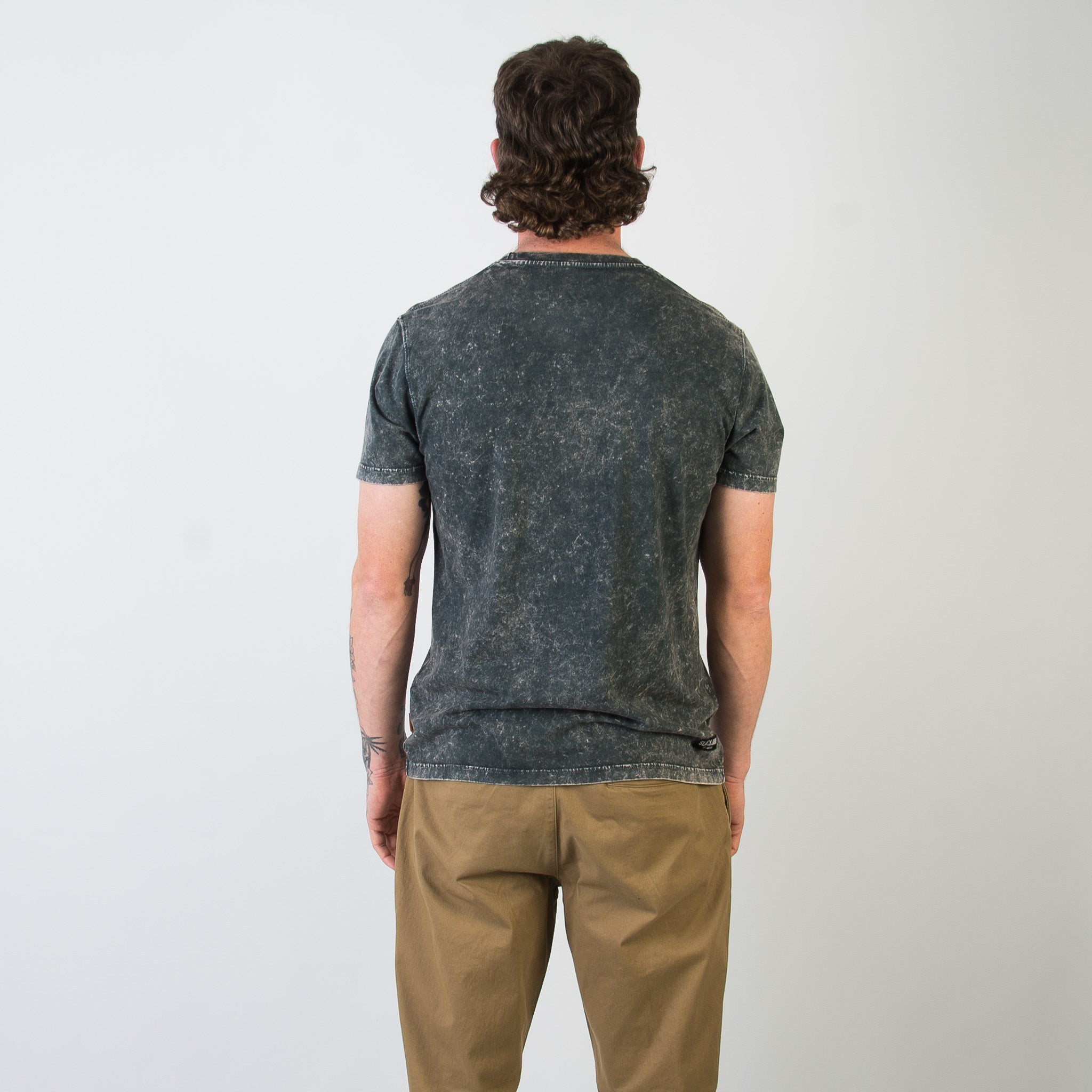 Rusty Wheels T Shirt - Vintage Black