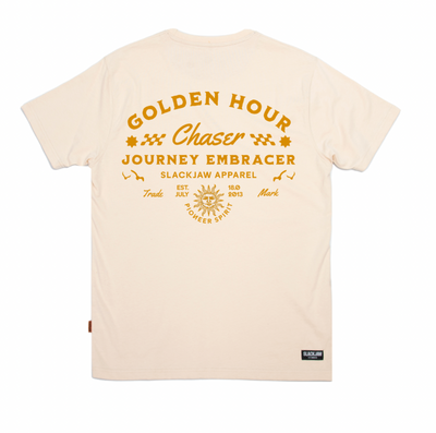Golden Hour T Shirt - Bone