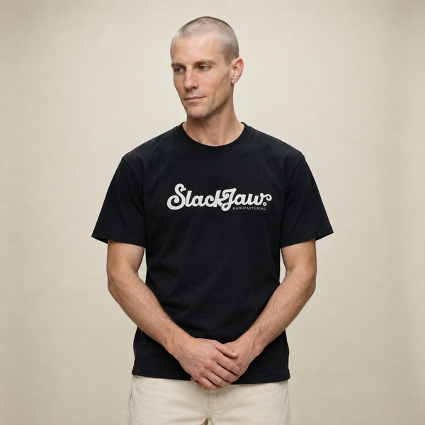 Script T Shirt - Black