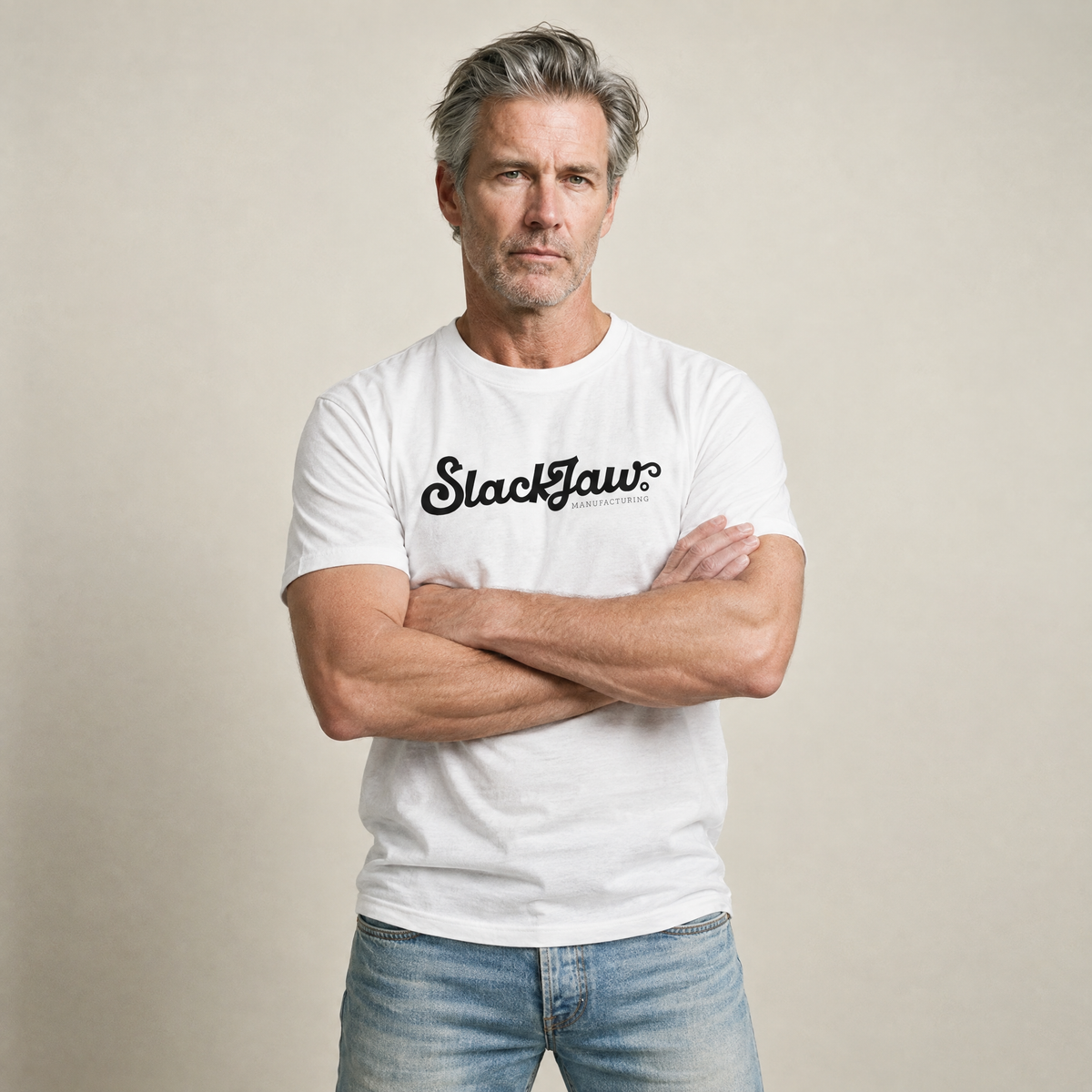 Script T Shirt - White