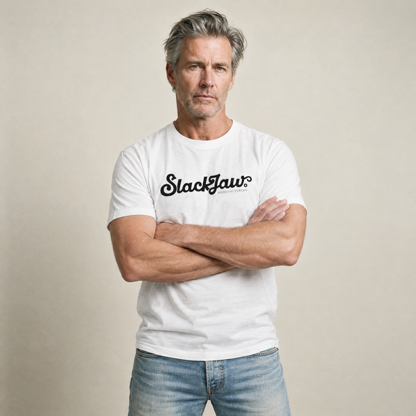 Script T Shirt - White