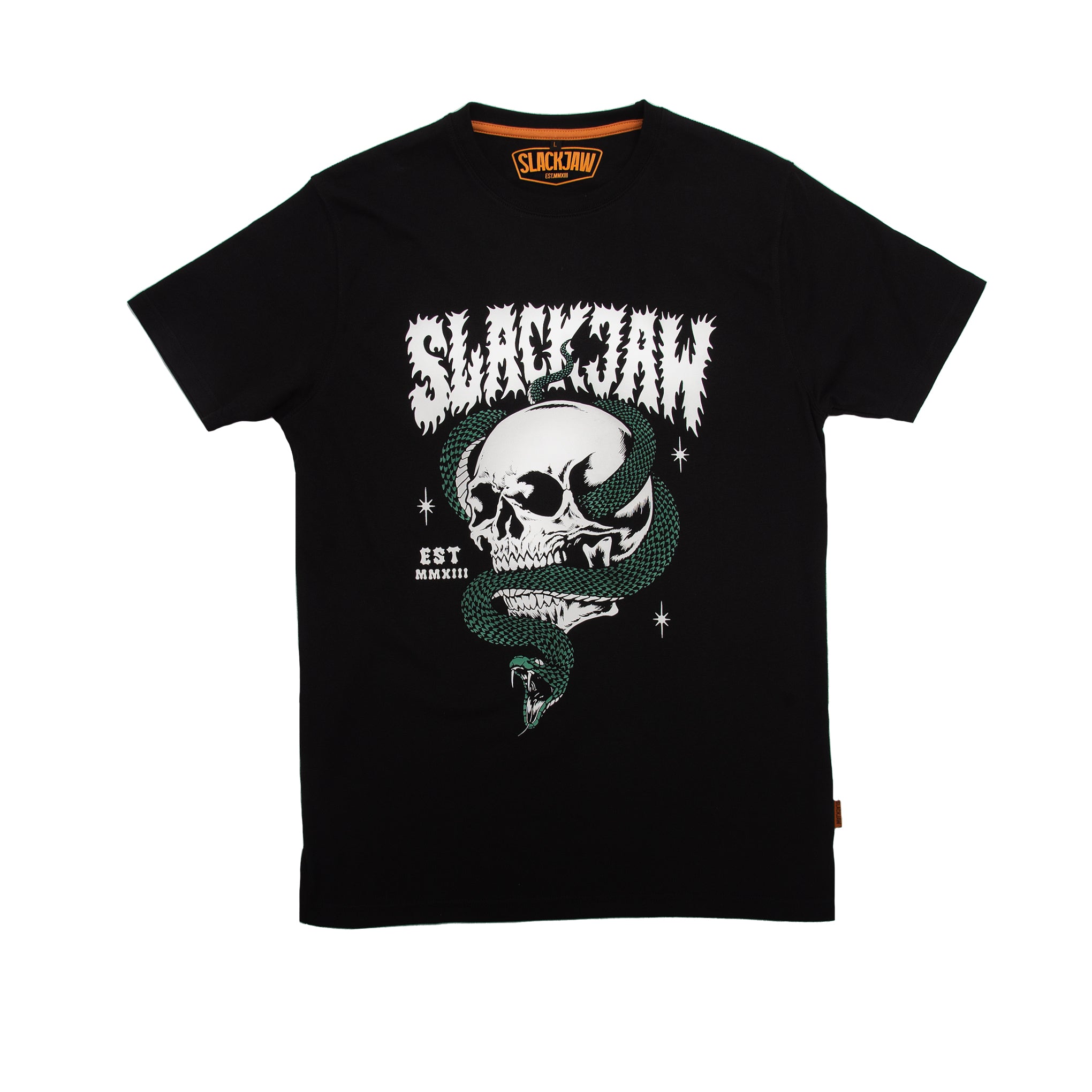 Snakeskull T Shirt - Black
