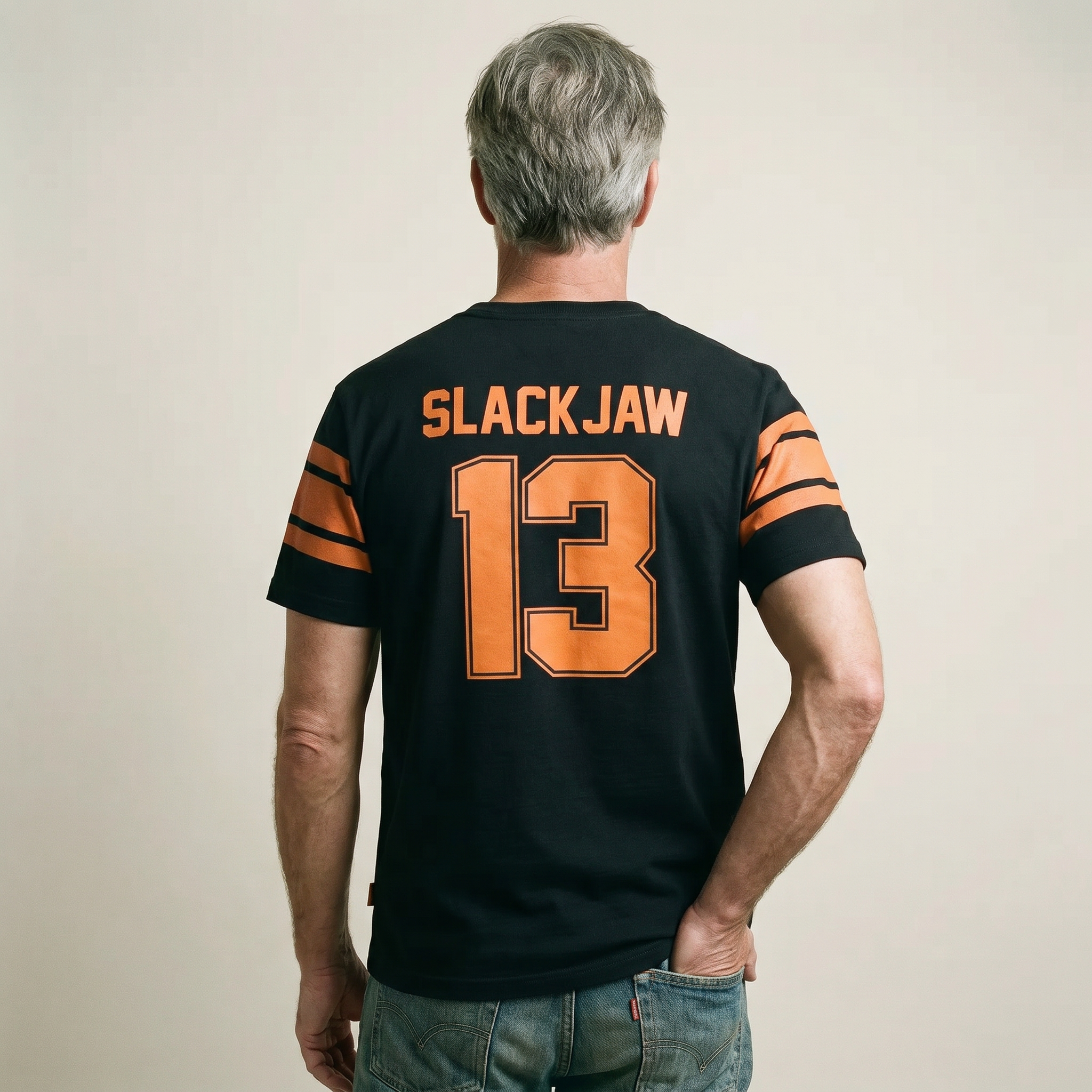 Thirteen T Shirt - Black/Rust